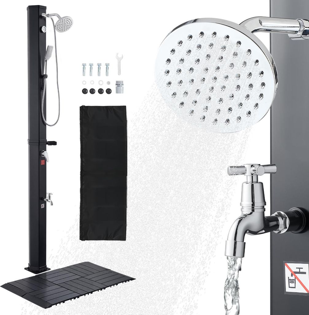 VEVOR solární sprcha 40 l, zahradní sprcha 2290 mm, Obrázek produktu 