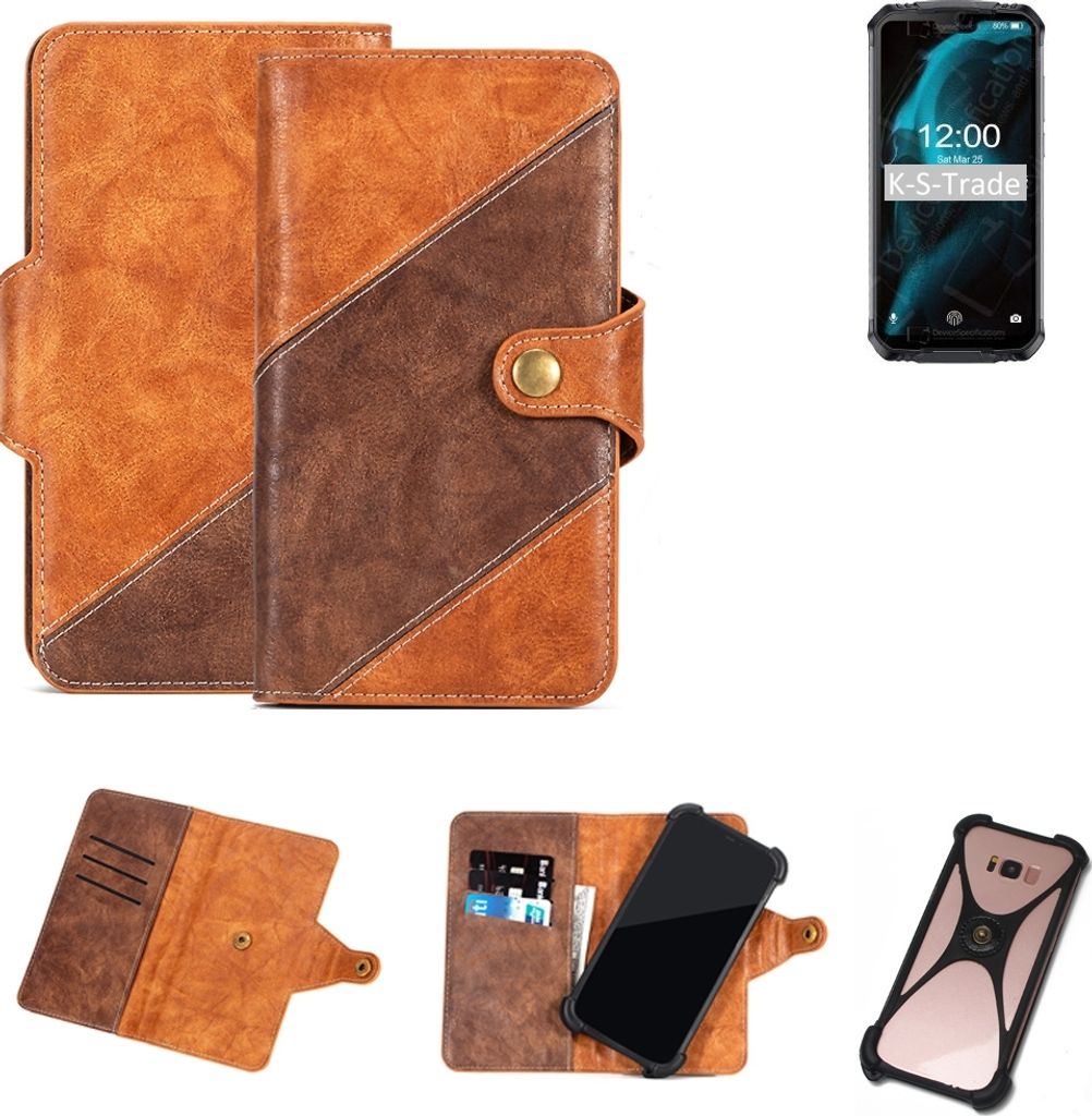 K-S-Trade Handyhülle Schutzhülle Bookstyle Case Wallet-Case Produktbild 