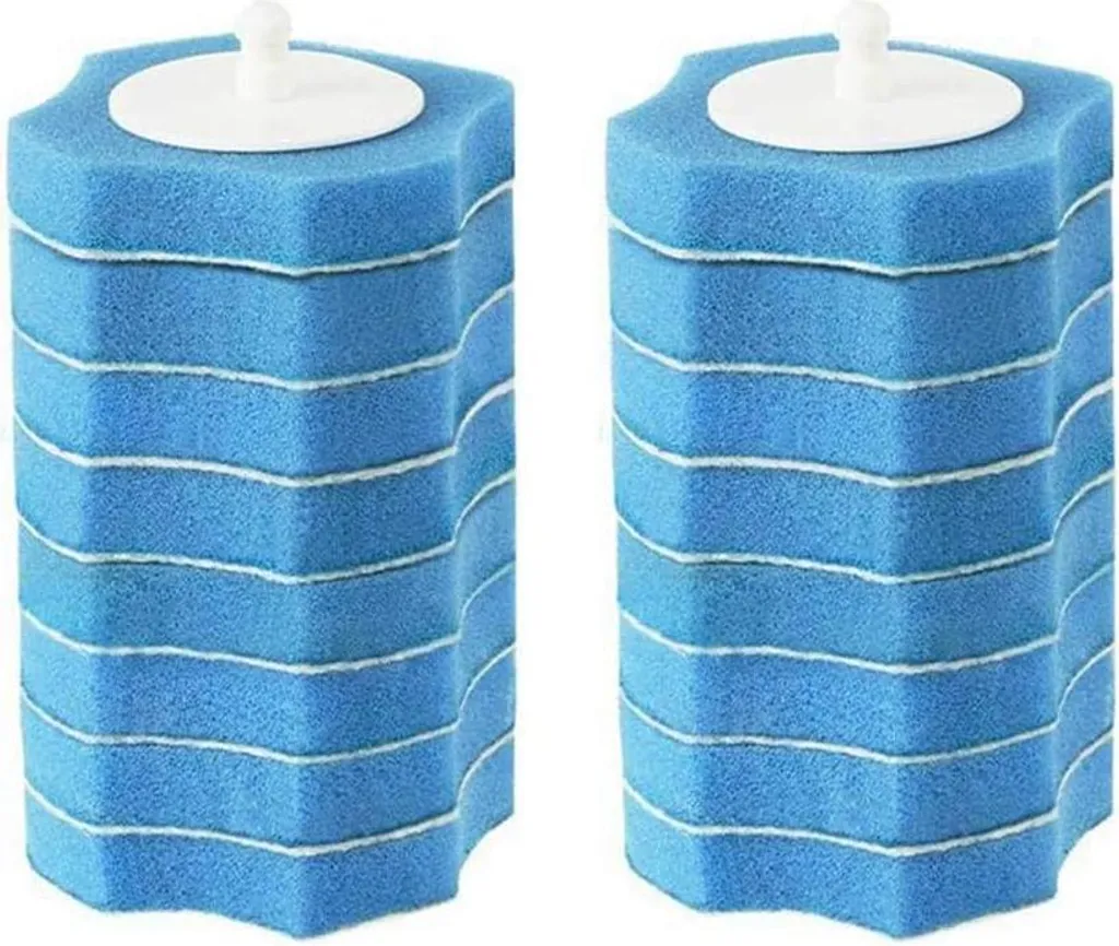 Adieu les Bactéries : 16 Recharges Brosse WC Jetables Haute Hygiène