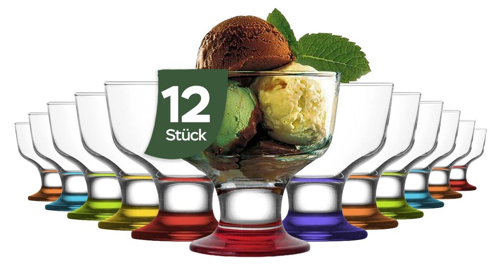 LAV Destina Rainbow Eis- und Dessertschalen – 285 ml (9 3/4 Produktbild 