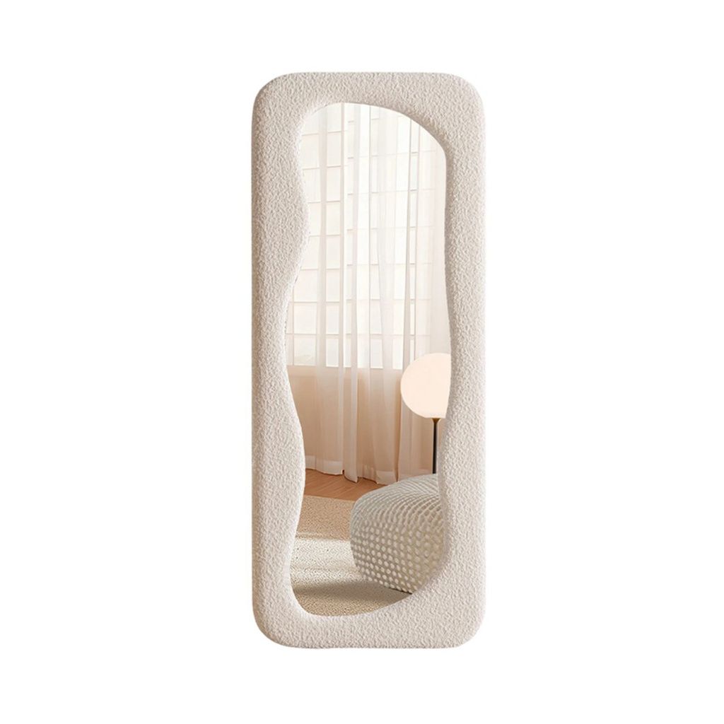SensaHome čalúnené stojace zrkadlo Curvy - asymetrické Obrázok produktu 1