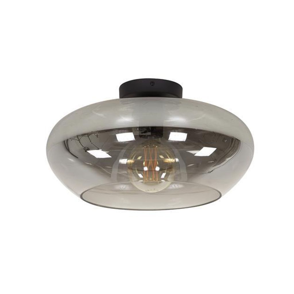 Hoyz-Kollektion – Deckenleuchte Elevate Glass – Rauchgraues Produktbild 