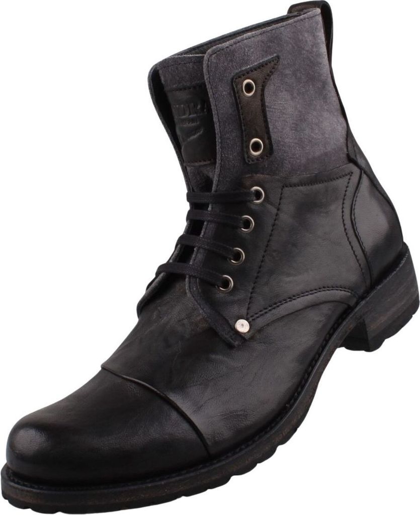 Sendra Herren Stiefelette 9801 Schwarz