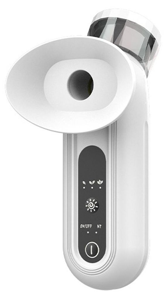 Nano-Mist-Spray für Augen & Gesicht, tragbar, USB-C wiederaufladbar, 500mAh, feuchtigkeitsspendend, Schnellaufheizung, Warmkompresse, Reisegröße...