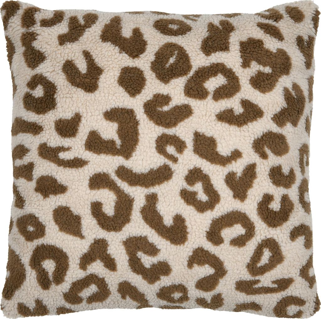 Kissen mit Leopardenmuster