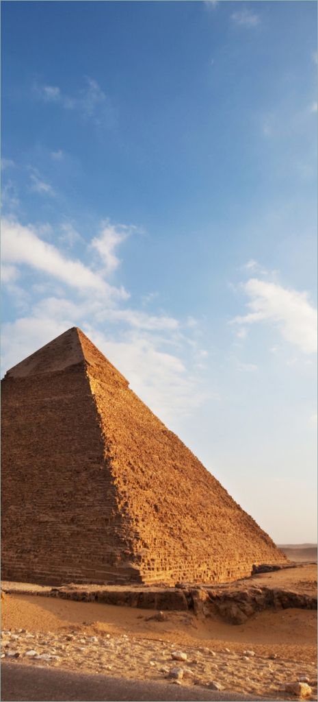 Türtapete Türposter Alte Pyramide in Ägypten - Größe: 93 x 205 cm