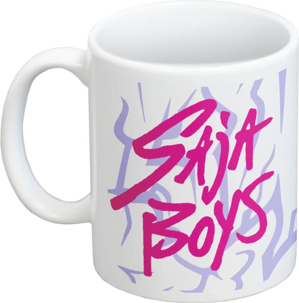 K-Pop Demon Hunters - Kaffeebecher, Saja Jungen TA13968 (Einheitsgröße) (Weiß/Pink/Lavendel)