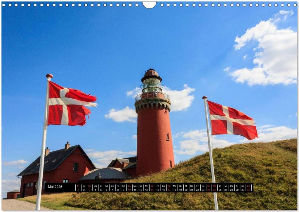 Dänemark Impressionen (Wandkalender 2026 DIN A3 quer), CALVENDO Monatskalender