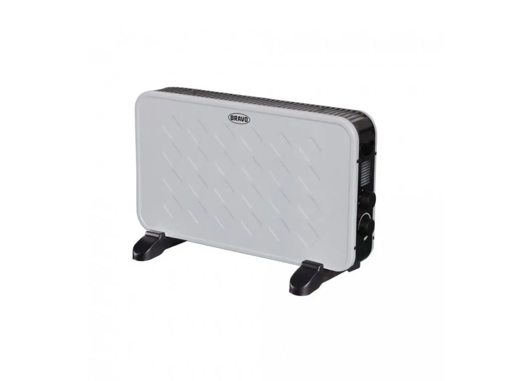 BRAVO B-4511 Stufa Elettrica Bianca Economica - 2000W Convettore Prezzo