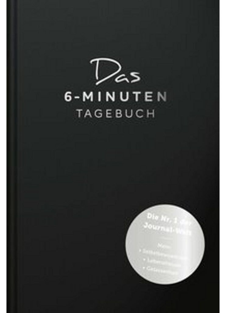 Das 6-Minuten-Tagebuch (schwarz) Image du produit 