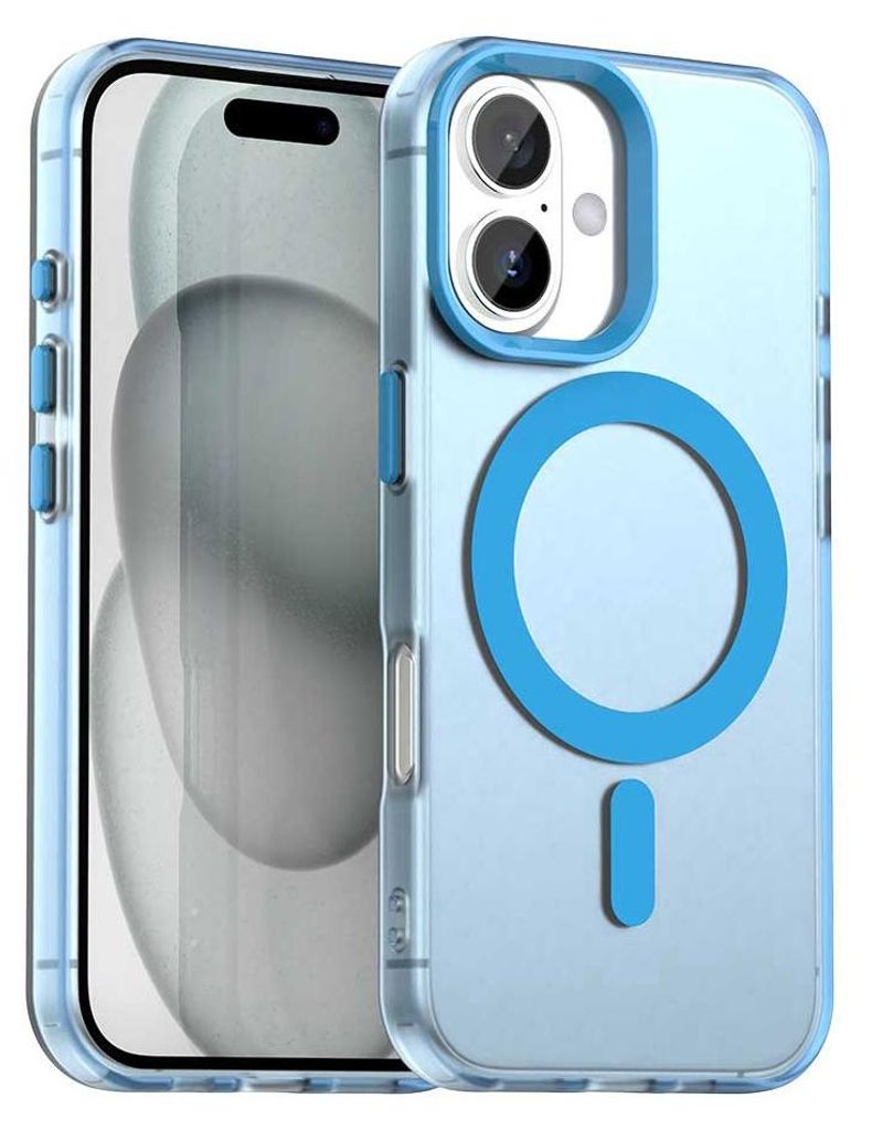 Techsuit CandyCase MagSafe Hülle für iPhone 17 - Blau KP38511
