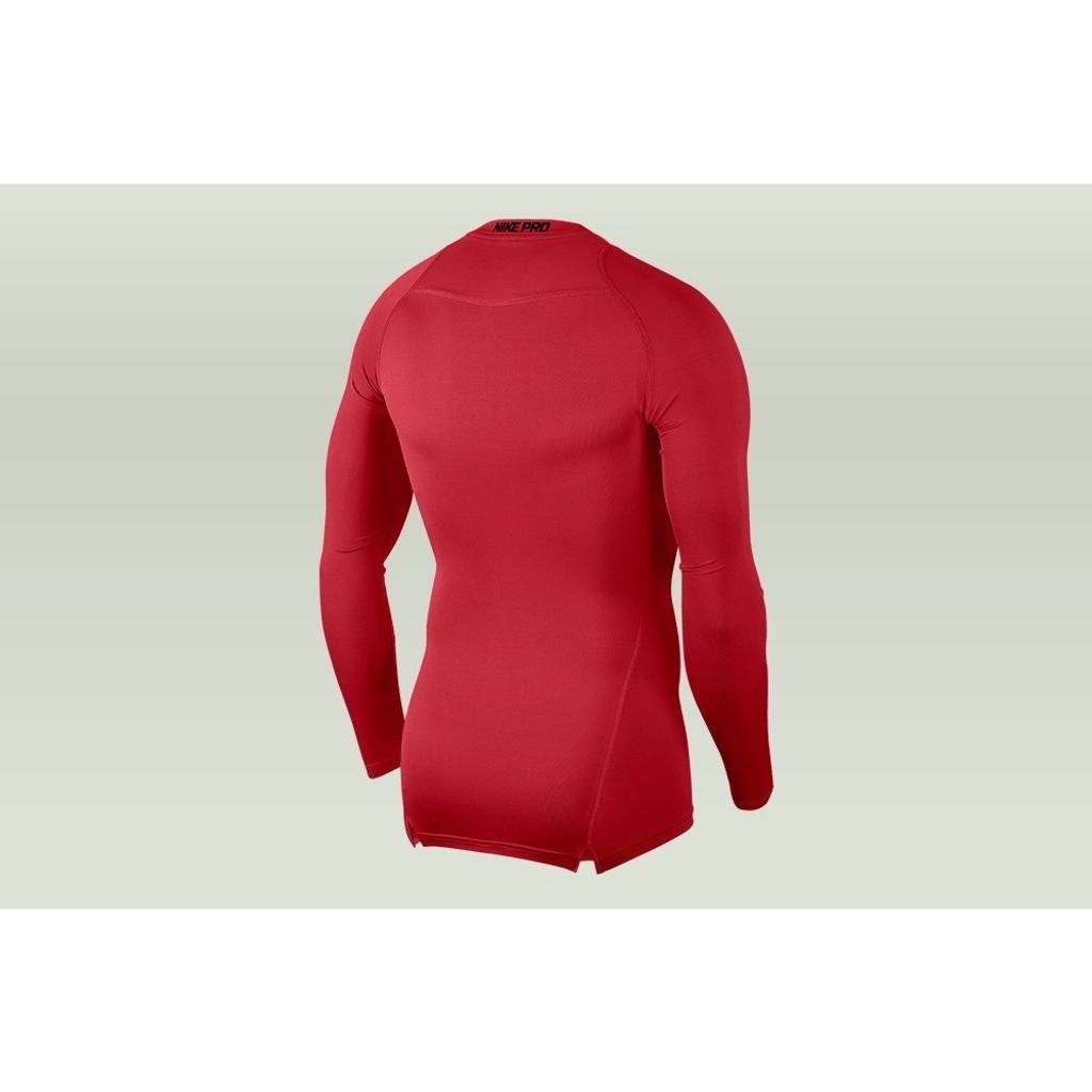 Nike M Np Top Ls Comp University Red/Black/Black Xxl