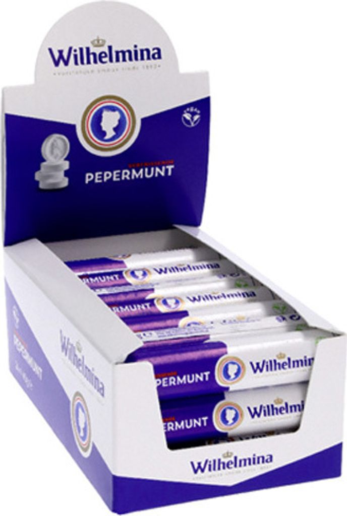 Wilhelmina Pfefferminz-Vegan-Rolle (24x 40gr) Produktbild 