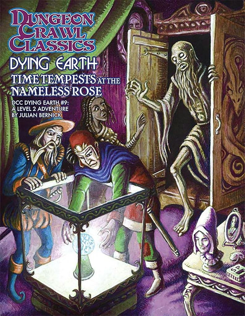 DCC RPG #9 Time Tempests at the Nameless Rose - Tabletop-Rollenspiel zubehör - ENG Edition