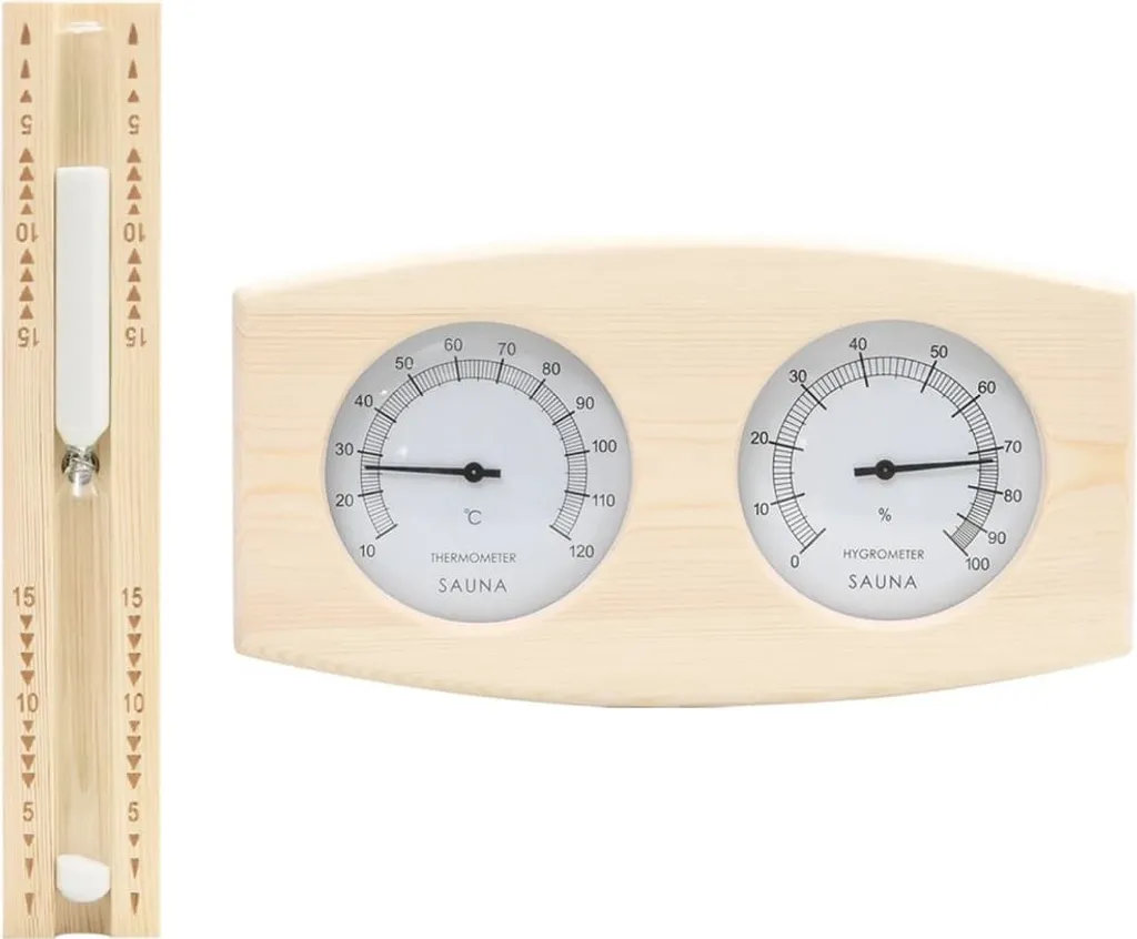 Contrôlez température et humidité avec ce pack hydrothermographe sauna