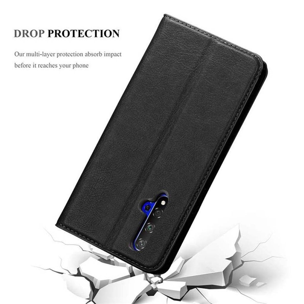 Cadorabo cover compatibile con Honor 20 / 20S / Huawei NOVA 5T, cover in silicone liquido per 20 / 20S / Huawei NOVA 5T, custodia in silicone, resistente ai graffi - LIQUID GIALLO