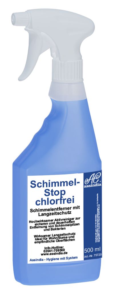 Schimmelentferner Schimmel-Stop Chlorfrei 500ml Sprayer
