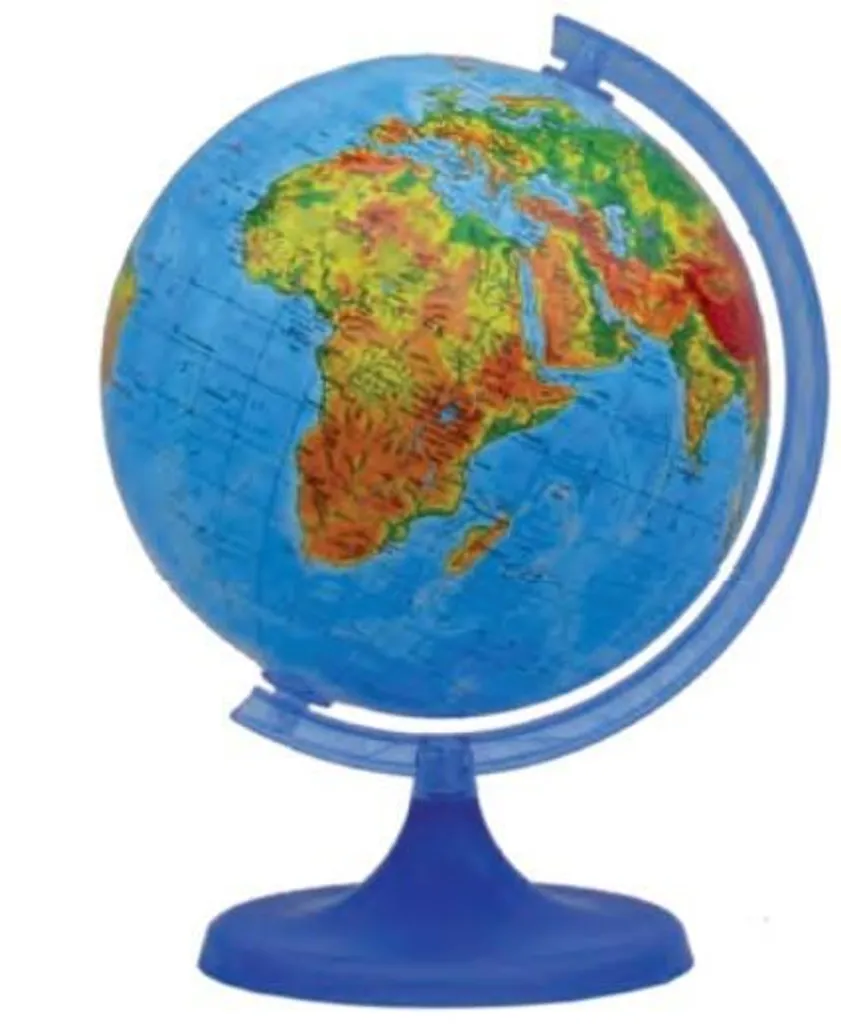 Globe terrestre de table physique ZACHEM 25cm pour la maison - 13