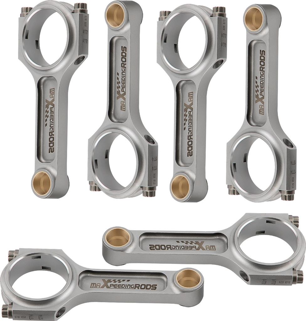 I-Schaft Pleuel Connecting Rods ARP Bolts for BMW 328i 528i E36 E46 M52B28 135mm
