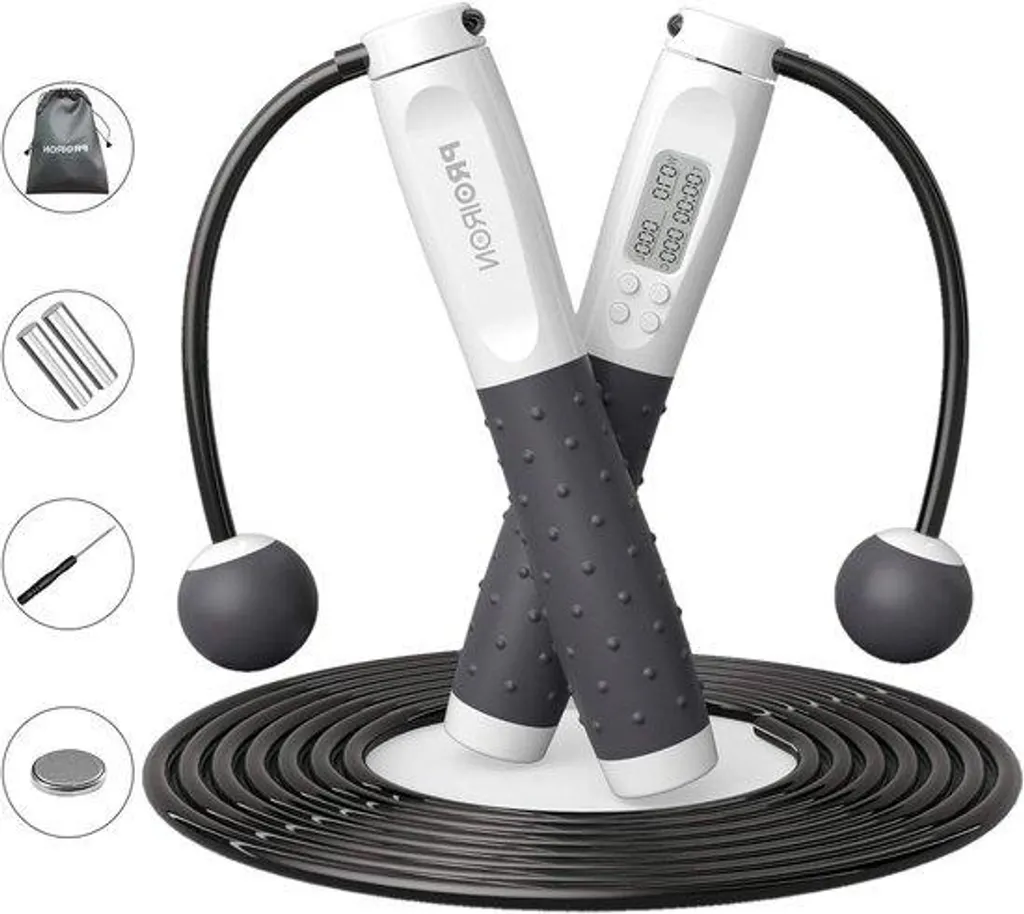 Corde à sauter connectée pour entraînement cardio et perte de poids