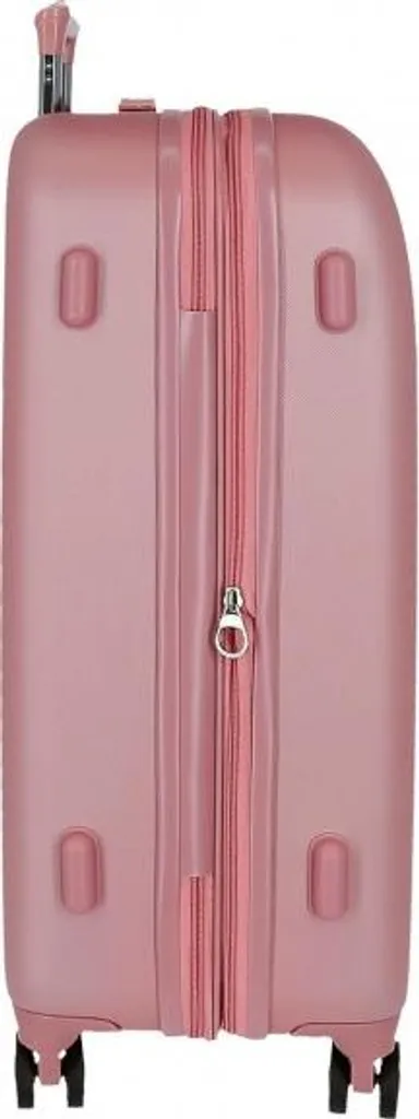 Valise rigide MOVOM Riga 108L rose à 4 roues multidirectionnelles - 4