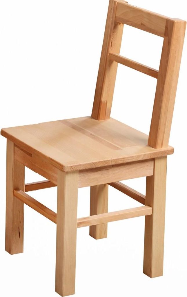 Kinderstuhl Kernbuche geölt Kindergartenstuhl 29 x 29 x 55 Produktbild 