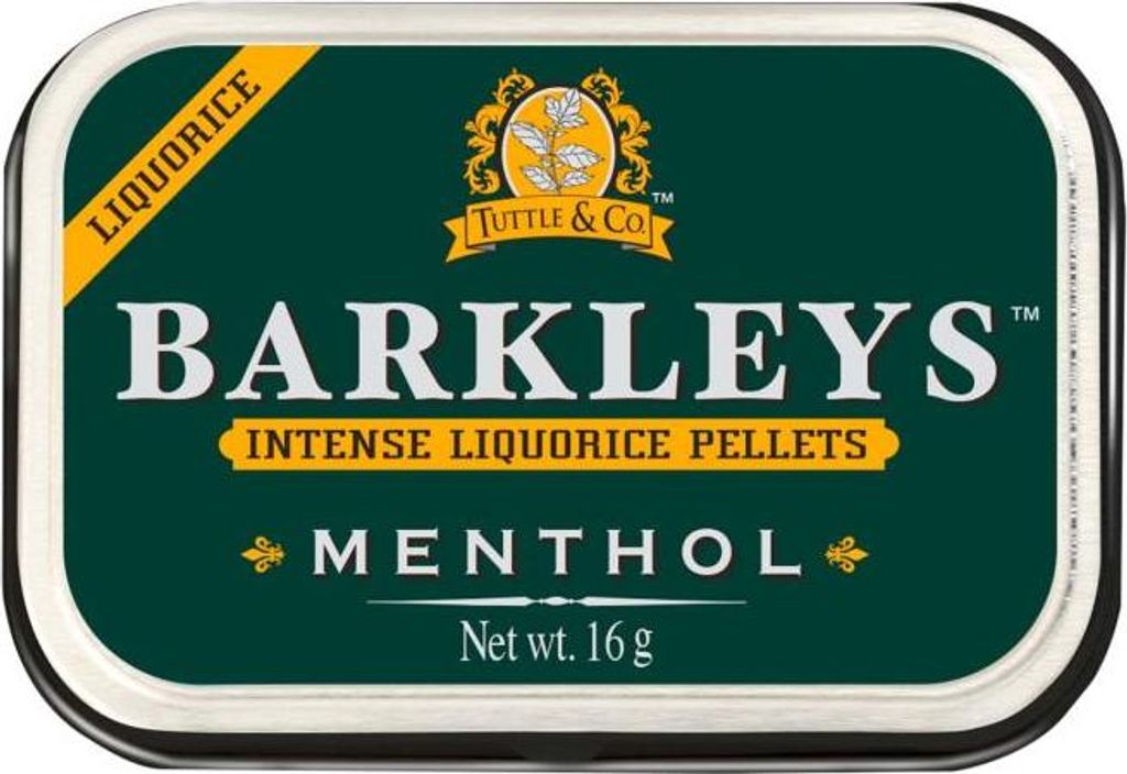 Barkleys Liquorice Menthol 16g Produktbild 