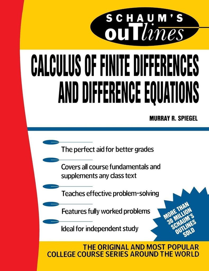 Sch Calculus Finite Diff/Equ