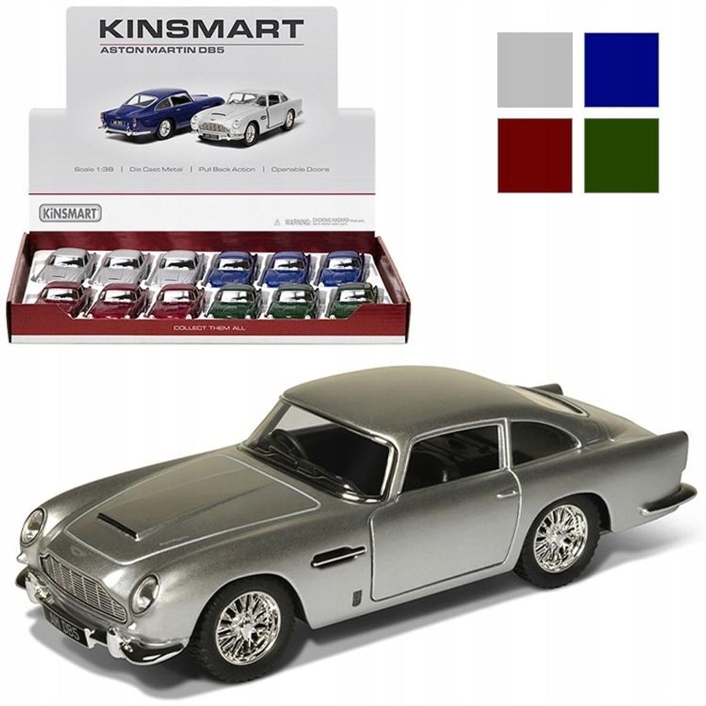 Kinsmart, Aston Martin DB5, modèle réduit en métal, objet Image du produit 