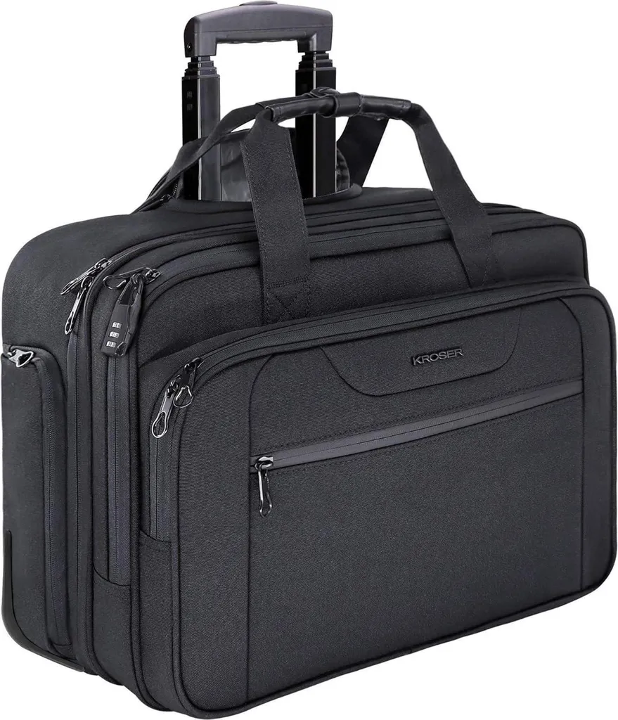 Valise Trolley Anti-Pluie et Anti-Vol RFID pour Sécuriser vos Déplacements