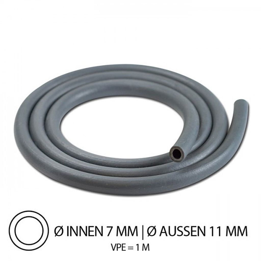 Benzinschlauch Neopren IØ= 7mm x AØ=11mm Produktbild 