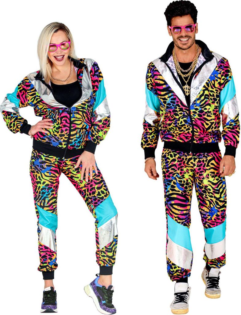 Trainingsanzug 80er Party Animal XXL Produktbild 