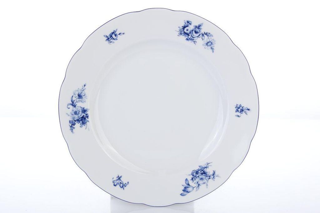 Thun 1794 Flacher Teller, Tschechisches Porzellan, Rose, 25 Produktbild 