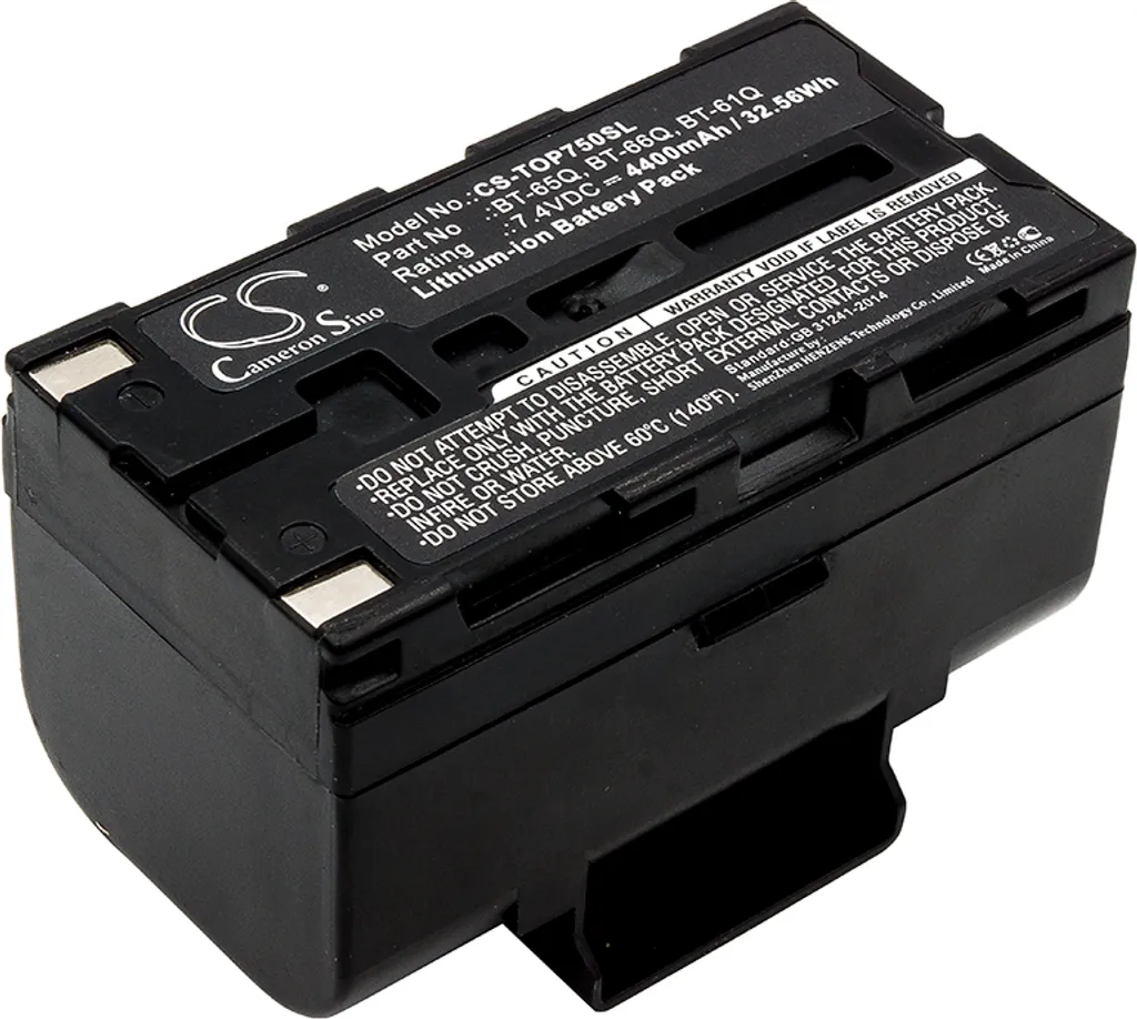 Batterie Topcon FC-100 et FC-200 pour relevés topographiques terrain