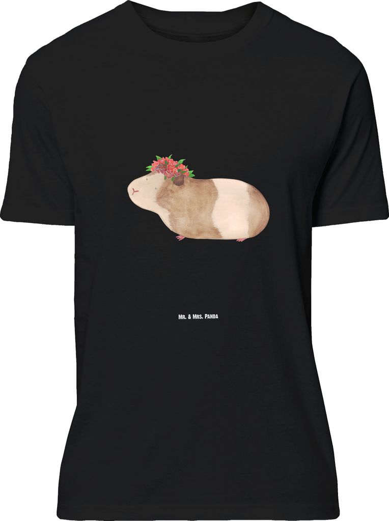 Mr. & Mrs. Panda Größe M T-Shirt Meerschweinchen Weisheit - Schwarz - Geschenk, Shirt, Tshirt, Wunderland, Wunder, mit Spruch, Herren, Lustige Sp...