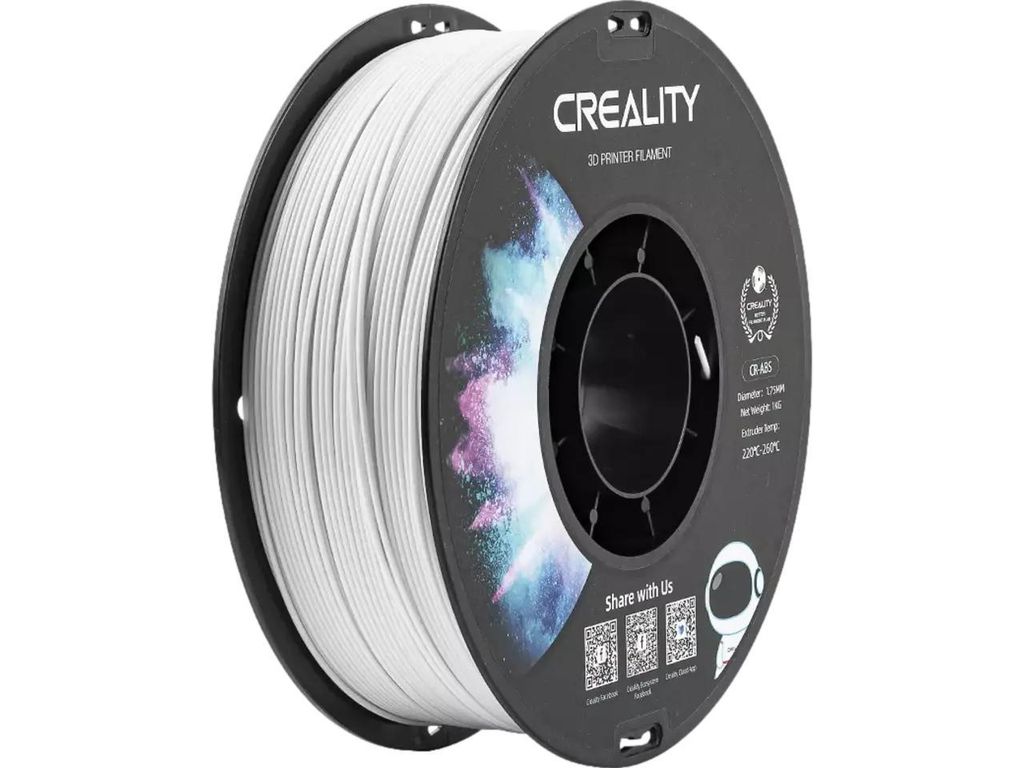 Creality ABS 1.75mm Filament 1kg white /weiß Produktbild 