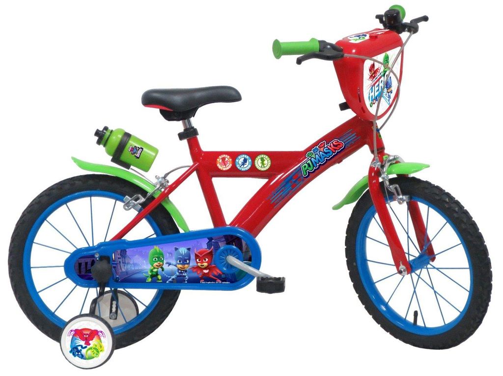 PJ MASKS Kinderfahrrad, mit Trinkflasche, Flaschenträger Produktbild 