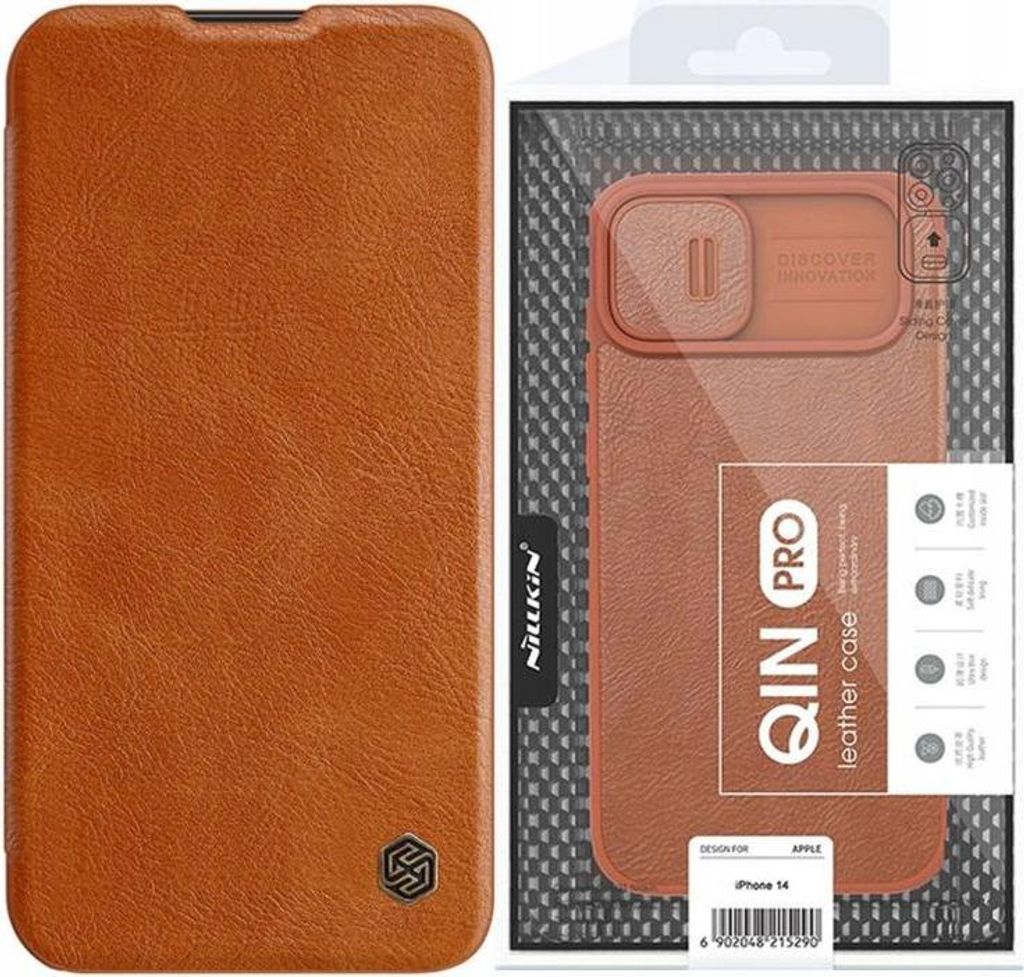 Nillkin Qin Leather Pro Case Iphone 14 Plus Camera Immagine del prodotto 