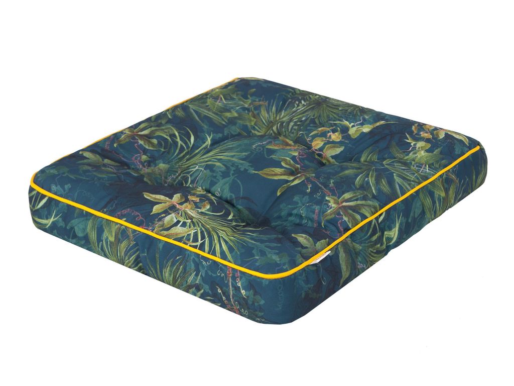 Bjird Sitzkissen, Kissen für Sessel 49x47 cm, Grüne Wiese - Polster für Indoor und Outdoor, Sitzauflage, Stuhlkissen