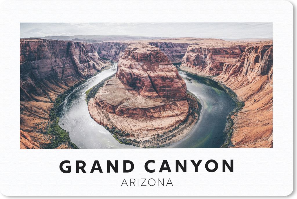 MuchoWow Mauspad Mousepad Amerika - Arizona - Stein 27x18 cm - Mousepads - Maus Mat - Pad - Mausunterlage - Büroartikel - Desk Matten