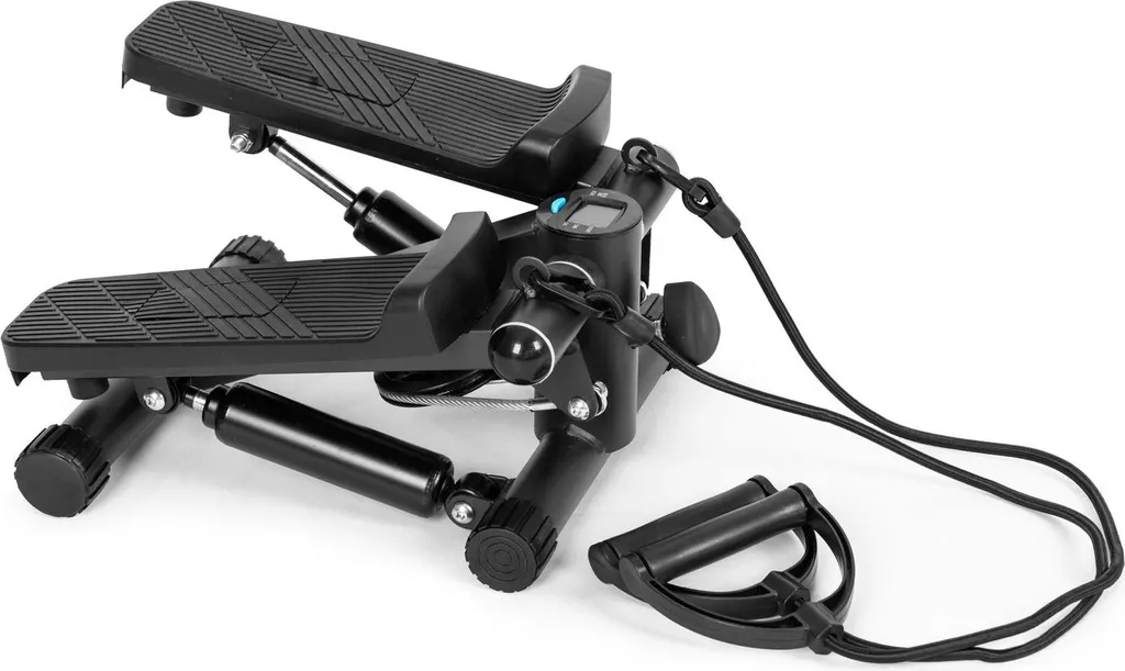 Stepper silencieux avec écran LCD et élastiques de musculation Sport - 2