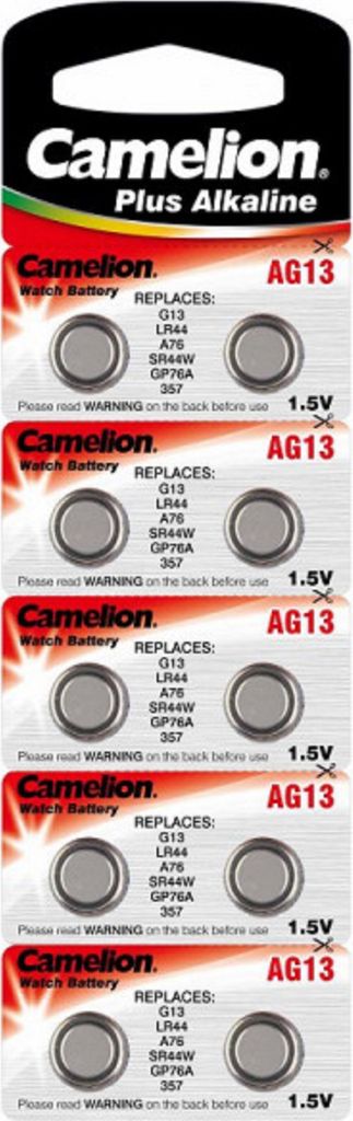 Alkaline Knopfzelle Camelion AG13/LR44/LR1154/357, 4148 Produktbild 