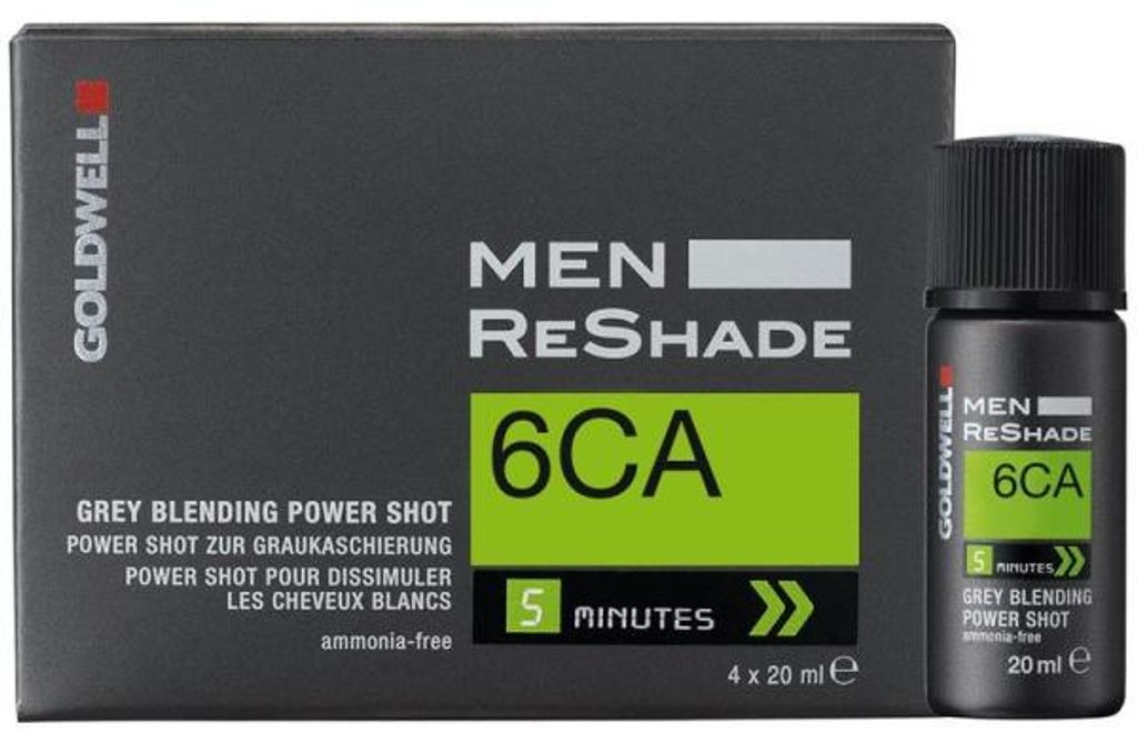 Goldwell Men ReShade Grey Blending Power Shot, Grau, 6CA, Produktbild 