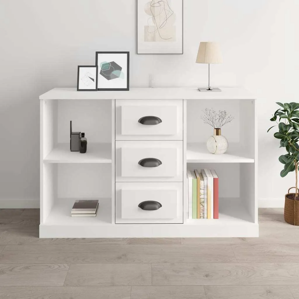 Madia Bianca Multiuso 104,5x35,5x67,5 cm The Living Store | Prezzo Top