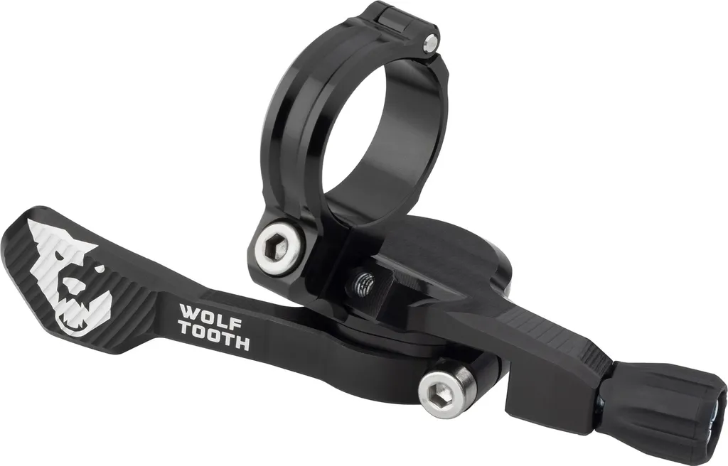 Commande de Vitesse Wolf Tooth Pro Clamp Argentée en Aluminium Usiné