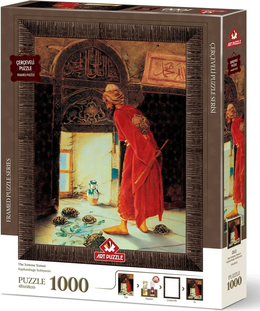 Puzzle 1000 pièces sans pièce manquante kit complet cadre et colle