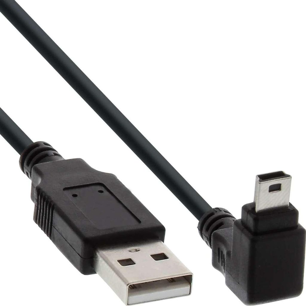 InLine 34230, 3 m, USB A, Mini-USB B, USB 2.0, Męska/Męska, Zdjęcie produktu 