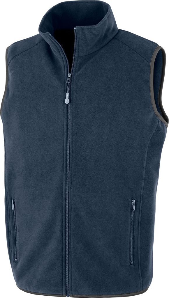 Result Genuine Recycled - Weste für Herren/Damen Uni BC4848 (2XL) (Marineblau)