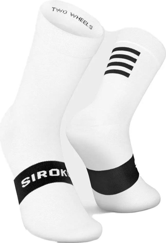 Siroko S1 Lange Socken Weiß EU 43-46 Herren,Damen Weiß EU Produktbild 