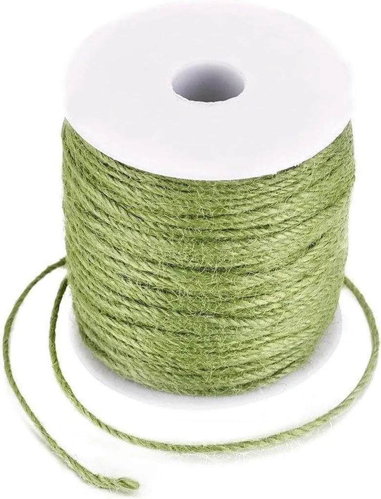 Cordelette en jute de 2 mm naturelle idéale pour jardinage et décoration